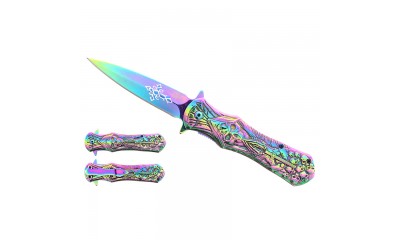 Falcon 8.25" Spring Assisted Knife KS3003RB
