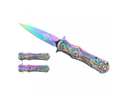 Falcon 8.25" Spring Assisted Knife KS3003RB