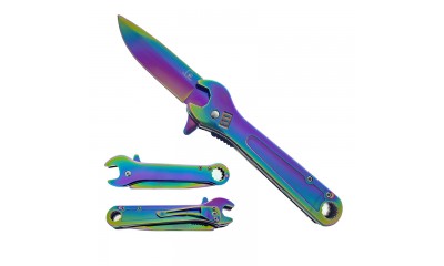 Falcon 7.75"  Wrench Spring Assisted Pocket Knife KS3096RB