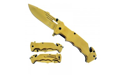 Falcon 8.5" Spring Assisted Knife KS33157GD