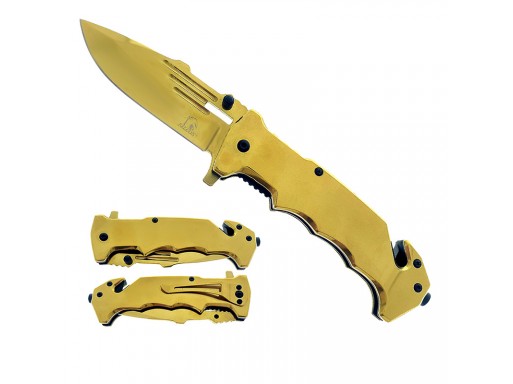 Falcon 8.5" Spring Assisted Knife KS33157GD