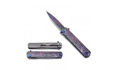 Falcon Spring Assisted Knife Artistic Design KS33188-2